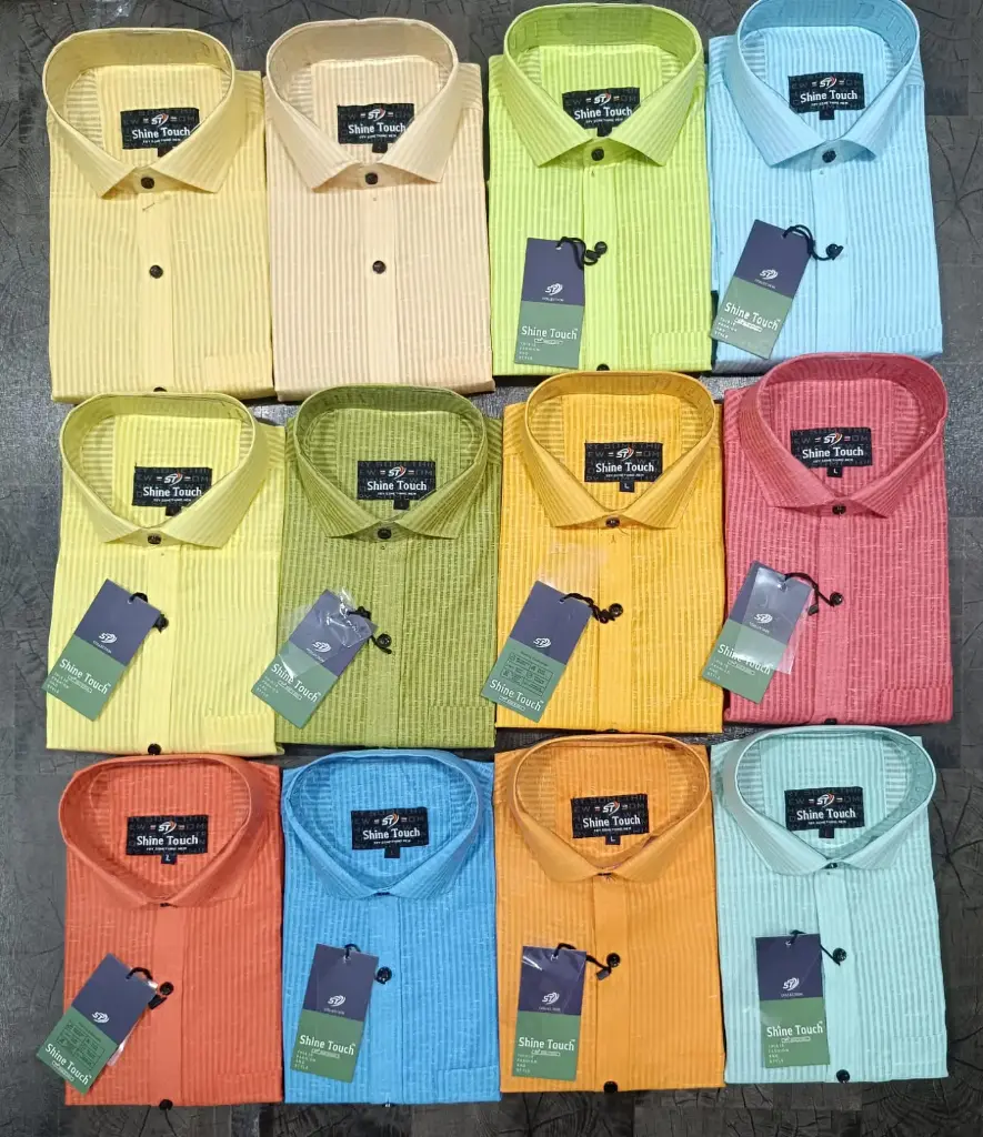 Men's Linen Line Shirts 48 Piece Set