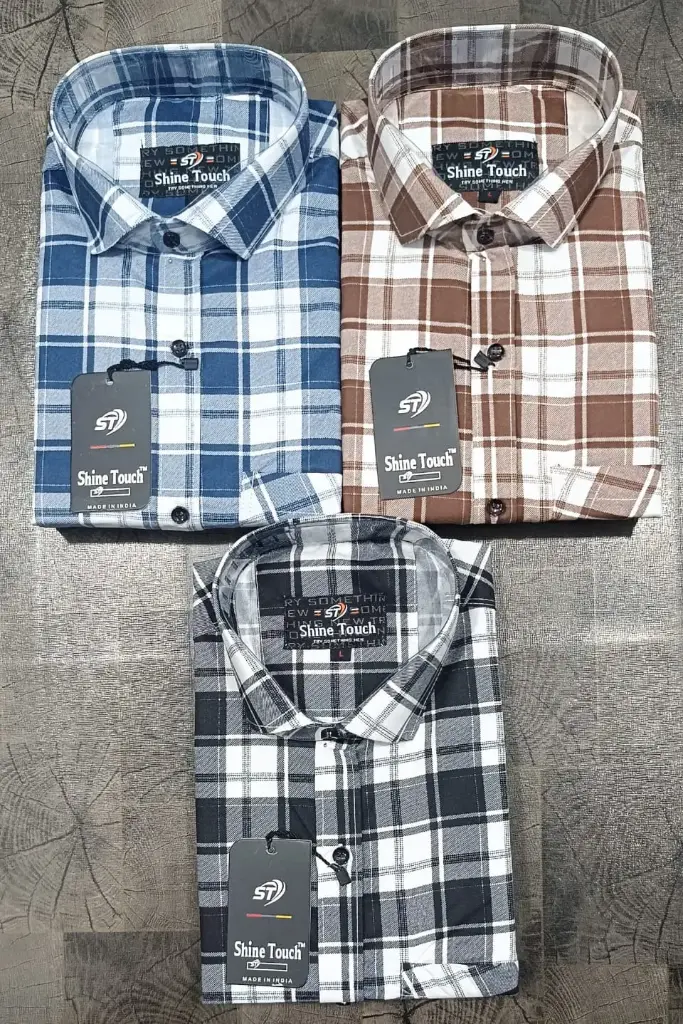 Men's Laffer Prints Half Sleeve Shirts 9 Piece Set