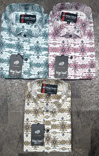 Men's Laffer Prints Half Sleeve Shirts 9 Piece Set