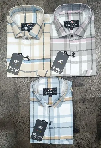 Men's Laffer Prints Half Sleeve Shirts 9 Piece Set