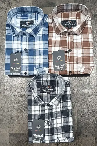 Men's Laffer Prints Half Sleeve Shirts 9 Piece Set