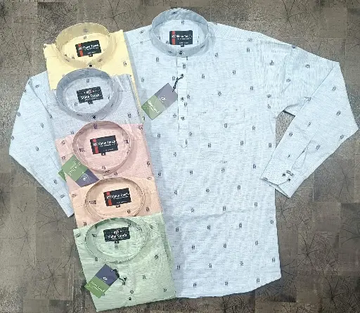 Men's Linen Print 18 Pieces Set